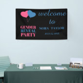 「彼か彼女か？ベビーは何だ？」 横断幕 (トレードショー)