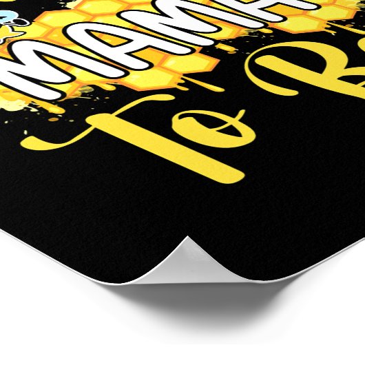 彼か彼女のママが性別開示する ポスター (角)