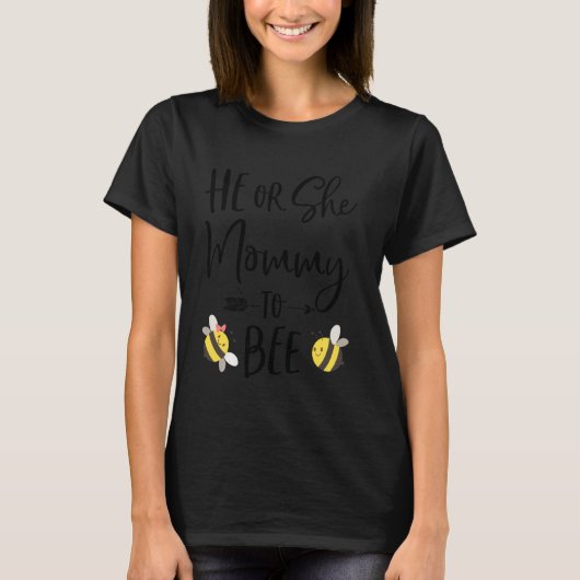彼か彼女の母は新しい母になるために Tシャツ (正面)