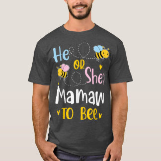 彼か彼女はジェンダーを明らかにするのを驚く Tシャツ