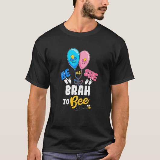 彼か彼女は今までビッグ最高のブロの兄に勇気がある Tシャツ (正面)