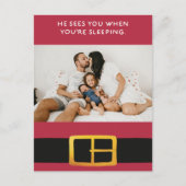 彼があなたは寝ている時に君を見る シーズンポストカード (正面)