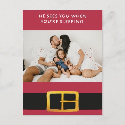 彼があなたは寝ている時に君を見る シーズンポストカード (正面)