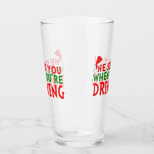 彼があなたは飲むと君の姿を見る タンブラーグラス (右)