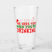 彼があなたは飲むと君の姿を見る タンブラーグラス (正面)