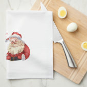 彼があなたは飲む量を見る キッチンタオル (四つ折り)