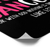 彼ががん乳がん認識度を治癒できる ポスター (角)