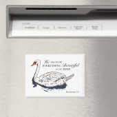 彼がすべてを美しい聖書の聖句の磁石にする マグネット (インサイチュ (食洗機))