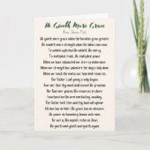 彼がより優雅な折り畳みカードを贈る カード (正面)