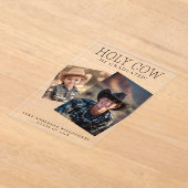 彼がアクリルの発表を経素朴験した聖牛 アクリル招待状 (レイダウン)