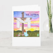 彼がイースターカードに住んでいる シーズンカード (正面)