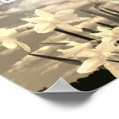 彼がイースターポスタープリントを復活させたDaffodils ポスター (角)