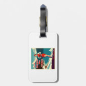 彼がキッチンサッシランナーの掃除を行う ラゲッジタグ (裏面縦)