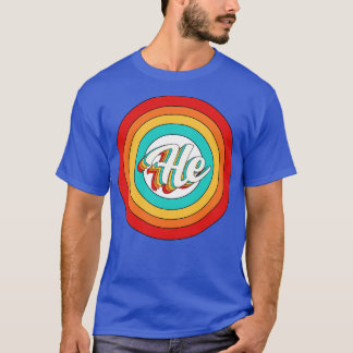 彼がシャツにヴィンテージを付ける Tシャツ