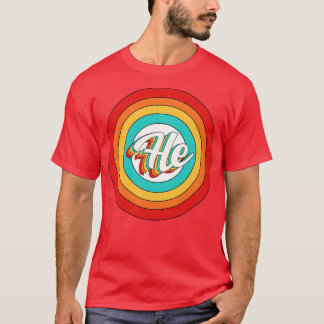 彼がシャツにヴィンテージを付ける Tシャツ