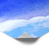 彼がスターズウォールアートを評価する ポスター (角)