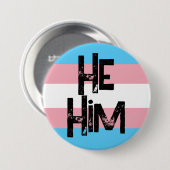 彼がトランスボタンを押す 缶バッジ (正面&裏面)