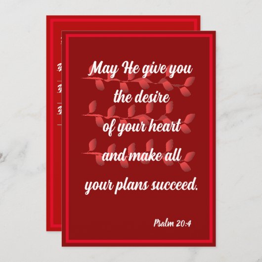 彼がパサ与えル20:4カードの望み シーズンカード (正面/裏面)