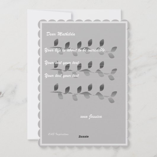 彼がパサ与えル20:4カードの望み シーズンカード (裏面)