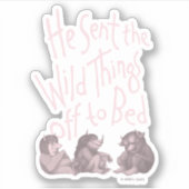 彼がワイルドなものをベッドに送り出した – ピンク シール (正面)