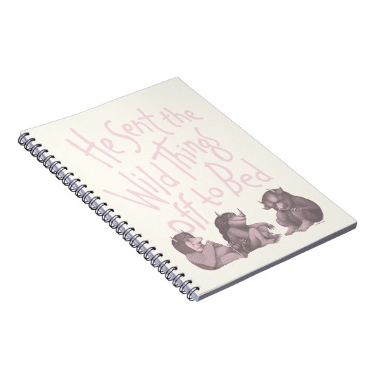 彼がワイルドなものをベッドに送り出した – ピンク ノートブック (右側)