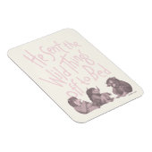 彼がワイルドなものをベッドに送り出した – ピンク マグネット (右側)