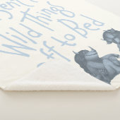 彼がワイルドなアイテムをベッドに送り出す – 青 シェルパブランケット (3/4)