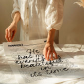 彼が万物を美しくプリント ポスター