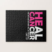 彼が乳がんを治す素晴らしことができる認識度 ジグソーパズル (横)