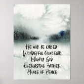 彼が呼ばれる水彩抽象芸術 ポスター (正面)