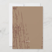 彼が好きな調理師カップルブライダルシャワー 招待状 (裏面)