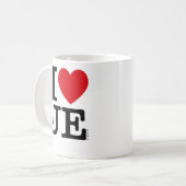 彼が好き コーヒーマグカップ (正面左)