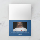 彼が彼らを全て癒した カード (内部)