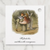 彼が彼女のロマンチックな妖精バレンタインデーを見つける フェイバータグ (裏面)