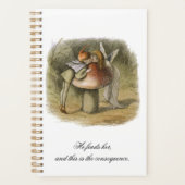 彼が彼女のロマンチックな妖精バレンタインデーを見つける プランナー手帳 (正面)