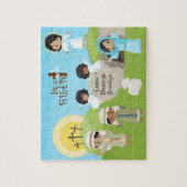 彼が復活した多文化性イースター ジグソーパズル (縦)