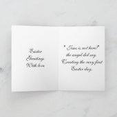 彼が復活した復活祭 サンキューカード (内部)