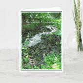 彼が森の男の人の共感カードをローミングするのが大好き カード (正面)