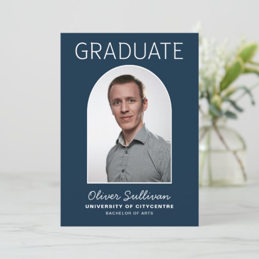 彼が海軍卒業写真を撮った 招待状 (スタンド正面)