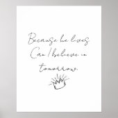 彼が生きているからだ ポスター (正面)