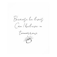 彼が生きているからだ