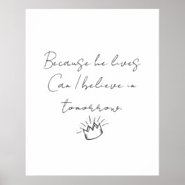 彼が生きているからだ ポスター