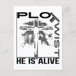彼が生きている陰謀イースターイエスは生きている神 ポストカード