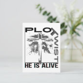 彼が生きている陰謀イースターイエスは生きている神 ポストカード (スタンド正面)