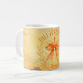 彼が生きることのない秋 コーヒーマグカップ (正面左)