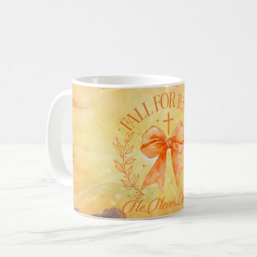 彼が生きることのない秋 コーヒーマグカップ (正面左)