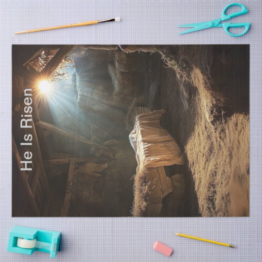 彼が生まれ変わった切り離し自在なイエス 薄葉紙 (クラフト)