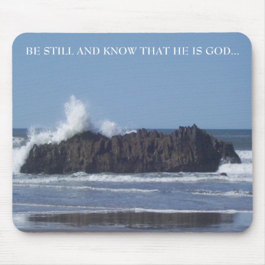 彼が神のお尻だということを今でも知っている マウスパッド (正面)