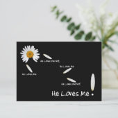 彼が私のウェディングレセプションRSVPを愛する 招待状 (スタンド正面)