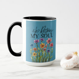 彼が私のソウルコーヒーマグを元に戻す マグカップ